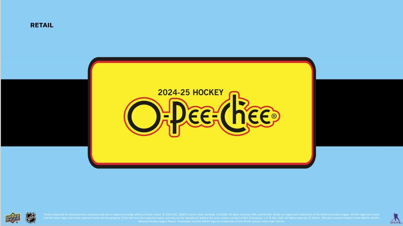 2024 - 25 O - Pee - Chee Hockey Blaster (Pre - Order) - Cartes Sportives Rive Sud