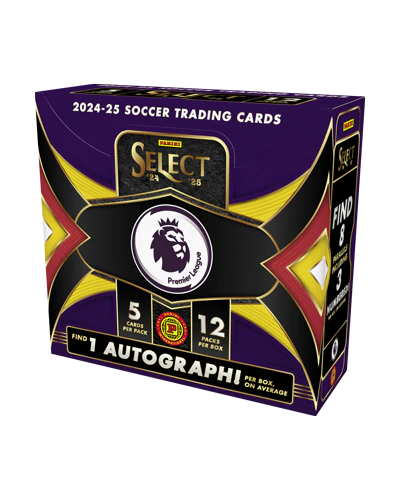 2024-25 Panini Select Premier League EPL Soccer International Hobby Box