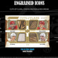 2024 - 25 Upper Deck Engrained Icons Hockey Hobby Box (Pre Order) - Cartes Sportives Rive Sud