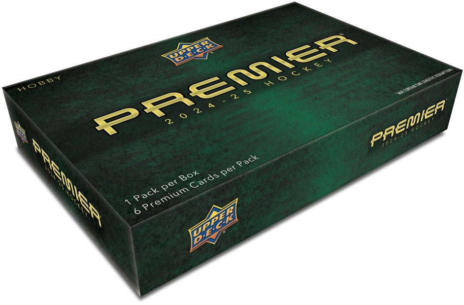 2024 - 25 Upper Deck Premier Hockey Hobby Box (Pre - Order) - Cartes Sportives Rive Sud