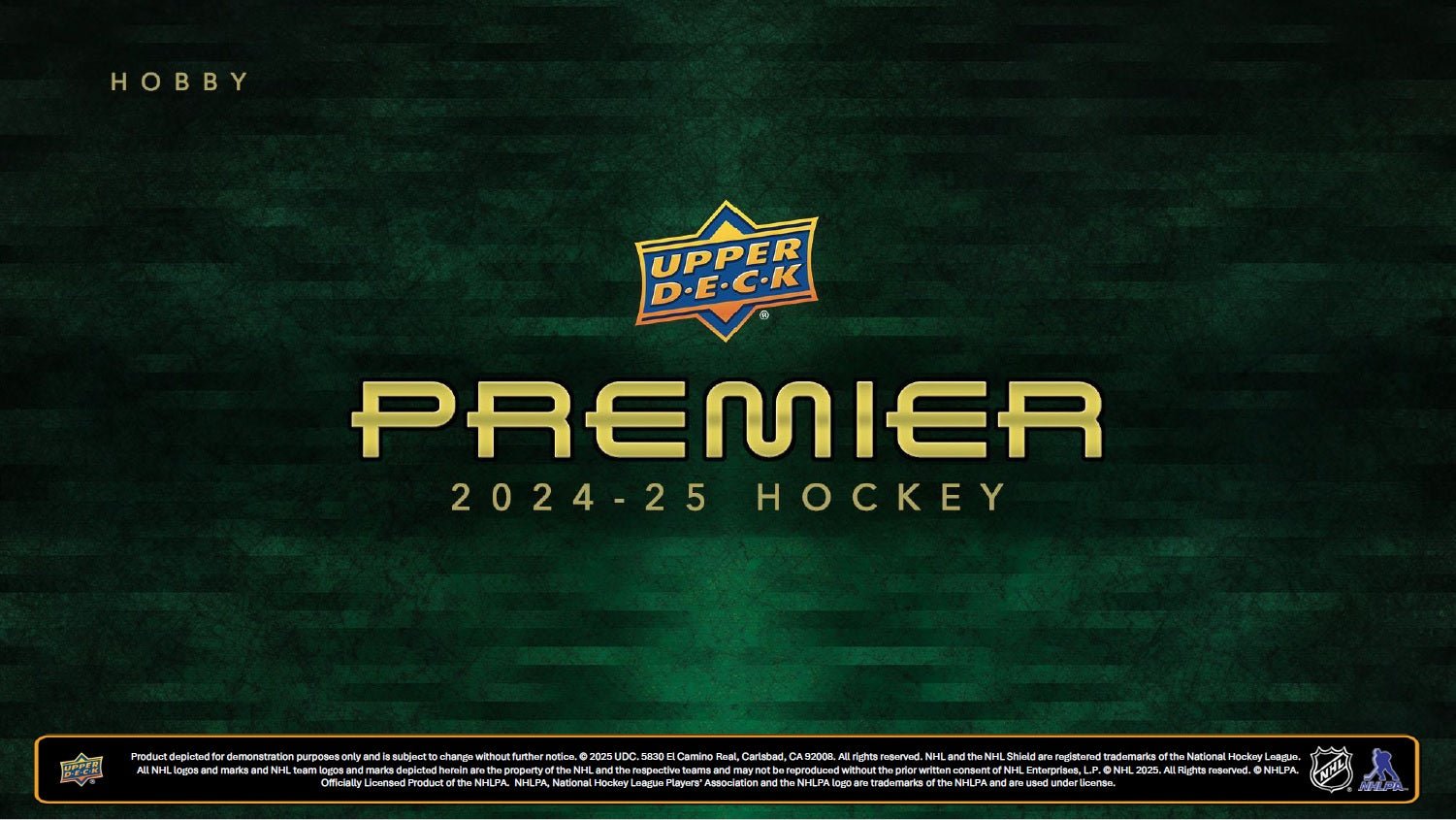 2024 - 25 Upper Deck Premier (Pre - Order) - Cartes Sportives Rive Sud