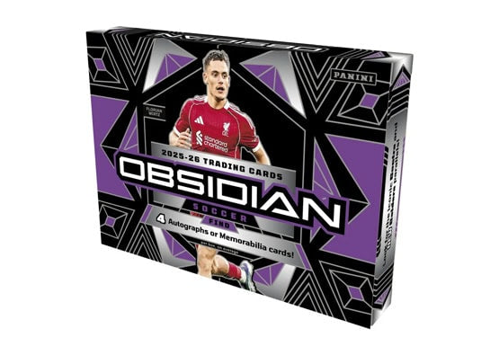 2025-26 Panini Obsidian Soccer Hobby Box