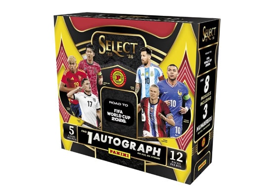 2025-26 Panini Select Road to the FIFA World Cup Soccer International Hobby Box