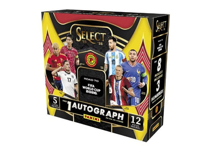 2025-26 Panini Select Road to the FIFA World Cup Soccer International Hobby Box