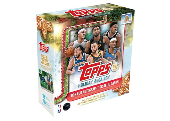 2025-26 Topps Holiday Basketball Mega Box