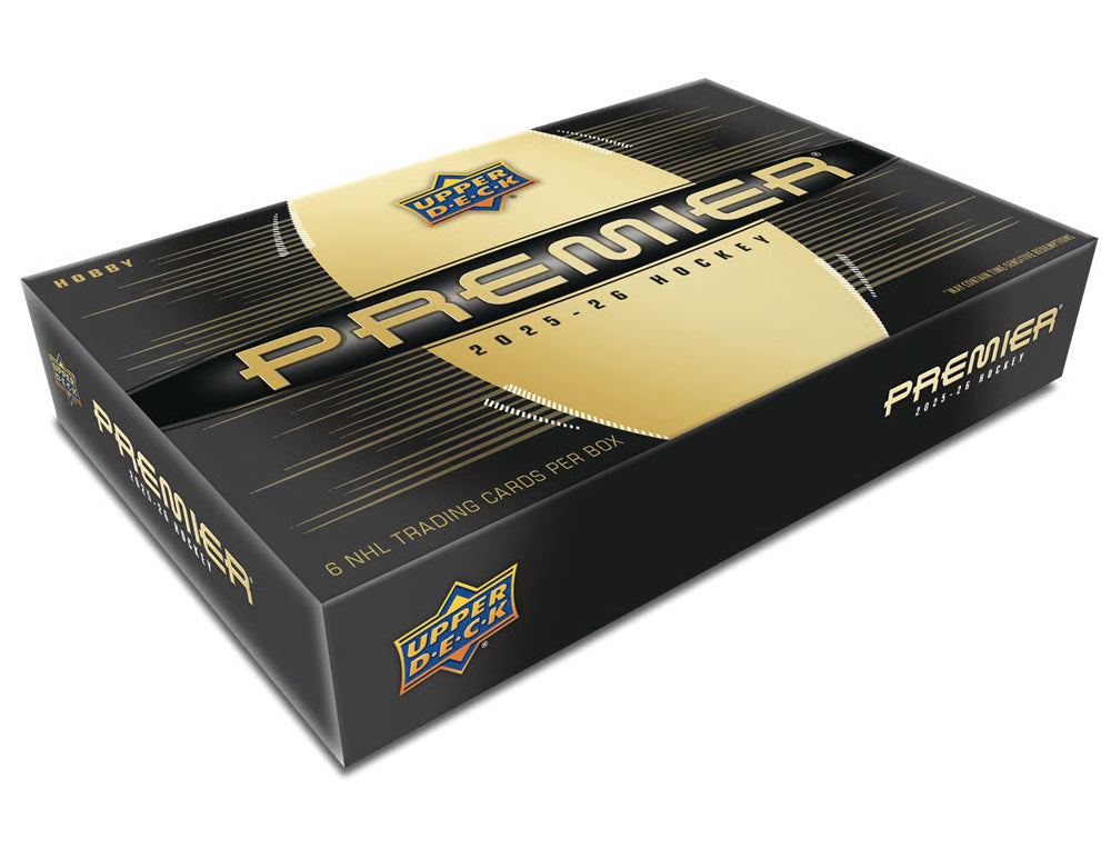2025-26 Upper Deck Premier Hockey Hobby Box (Pre-Order)