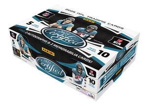2025 Panini Certified Football Hobby Box