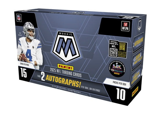 2025 Panini Mosaic Football Hobby Box
