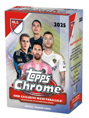 2025 Topps Chrome MLS Major League Soccer Blaster Box