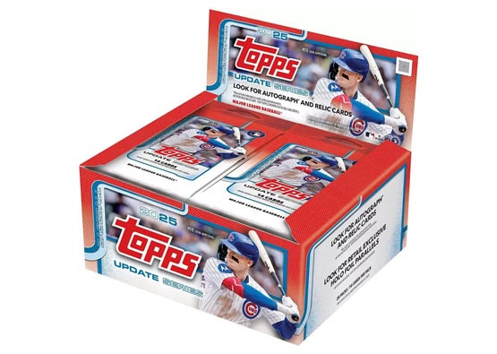 2025 Topps Update Baseball Retail Box