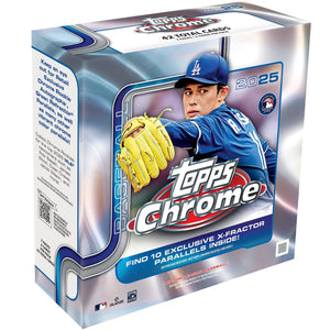 2025 Topps Chrome Baseball Mega Box