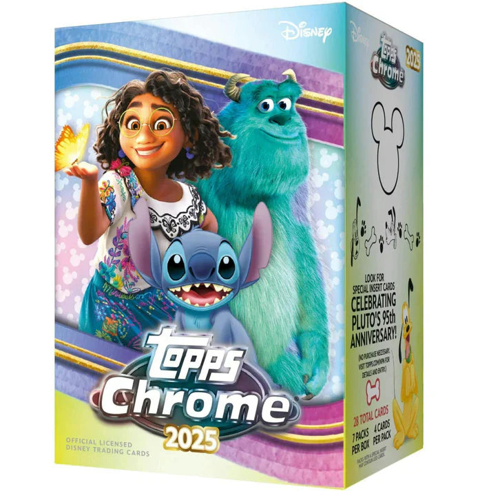 2025 Topps Chrome Disney Value Box