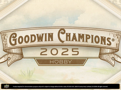 2025 Upper Deck Goodwin Champions Hobby (Pre - Order) - Cartes Sportives Rive Sud