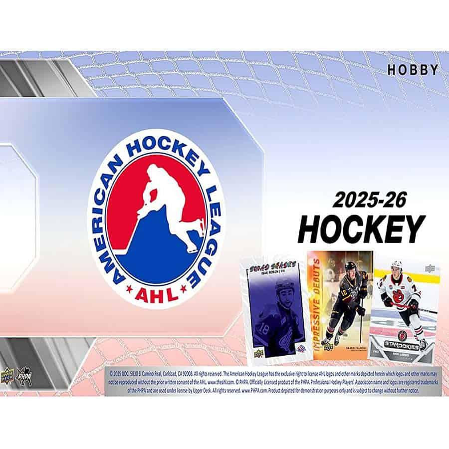 2025-26 Upper Deck AHL Hockey Hobby Box (Pre-Order)