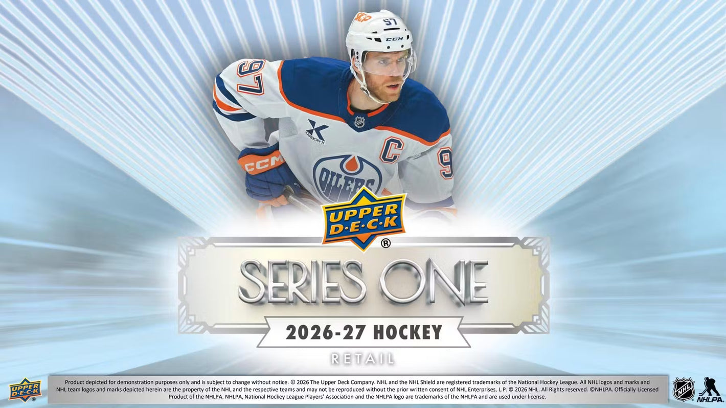 2026-27 Upper Deck Series 1 Hockey Tin Box (Pre-Order)