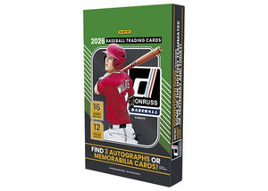 2026 Panini Donruss Baseball Hobby Box