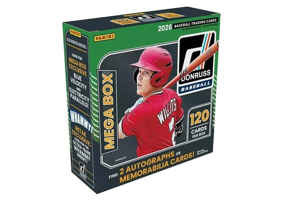 2026 Panini Donruss Baseball Mega Box