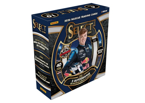 2026 Panini Select Nascar Racing Mega Box