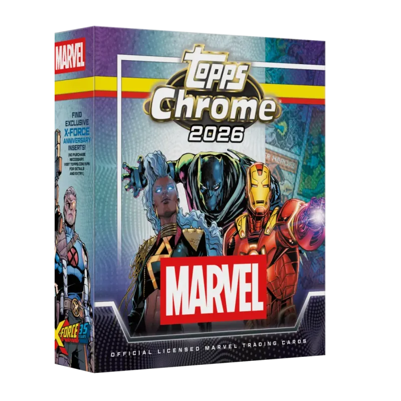 2026 Topps Marvel Comics Chrome Mega Box