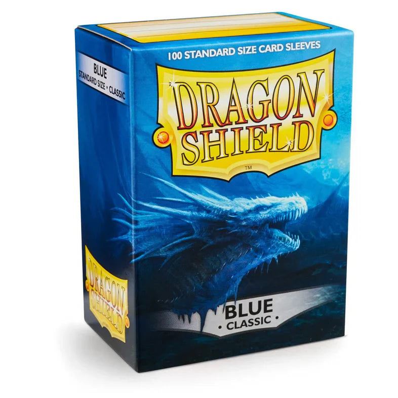 Dragon Shield 100ct Standard Size Sleeves Blue Classic