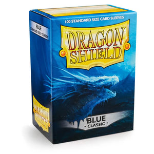 Dragon Shield 100ct Standard Size Sleeves Blue Classic
