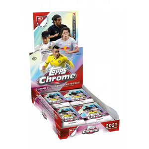 2021 Topps Chrome MLS Major League Soccer Hobby Box