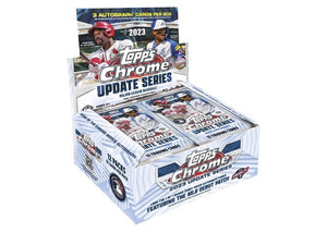2023 Topps Chrome Update Series Baseball Jumbo Box