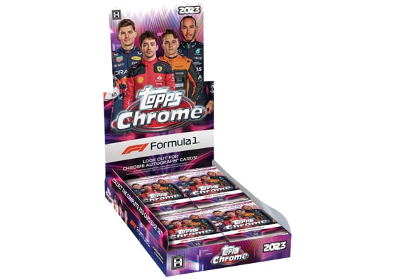2023 Topps Chrome F1 Formula 1 Racing Hobby Box