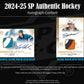 2024-25 Upper Deck SP Authentic Hockey Hobby Box