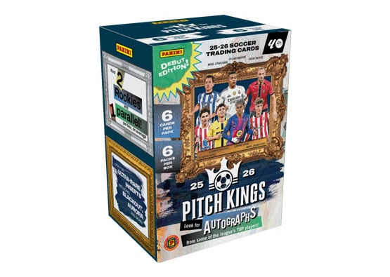 2025-26 Panini Pitch Kings Soccer International Blaster Box