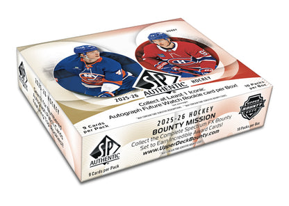 2025-26 Upper Deck SP Authentic Hockey Hobby Box (Pre-Order)