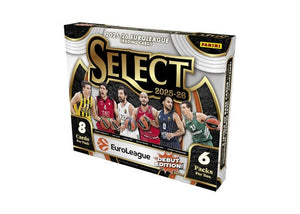 2025-26 Panini Select Euroleague Basketball Hobby Box