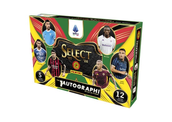 2025-26 Panini Select Serie A Soccer International Hobby Box