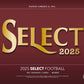2025 Panini Select Football Hobby Box