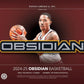 2024-25 Panini Obsidian Basketball International Hobby Box
