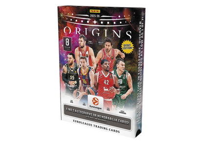 2025-26 Panini Origins Euroleague Basketball Hobby Box