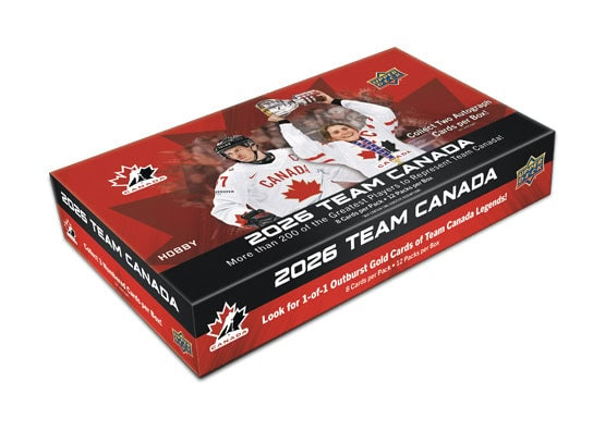 2026 Upper Deck Team Canada Hockey Hobby Box (Pre-Order)