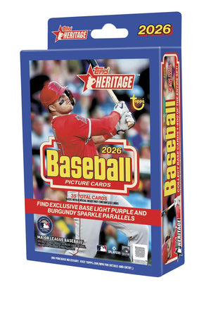 2026 Topps Heritage Baseball Hanger Box