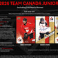2026 Upper Deck Team Canada Juniors Hockey Hobby Box (Pre-Order)