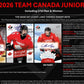 2026 Upper Deck Team Canada Juniors Hockey Hobby Box (Pre-Order)