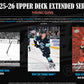 2025-26 Upper Deck Extended Hockey Hobby Box (Pre-Order)