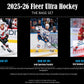 2025-26 Upper Deck Fleer Ultra Hockey Hobby Box
