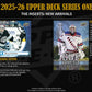 2025-26 Upper Deck Series 1 Hockey Hobby Box