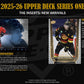 2025-26 Upper Deck Series 1 Hockey Hobby Box
