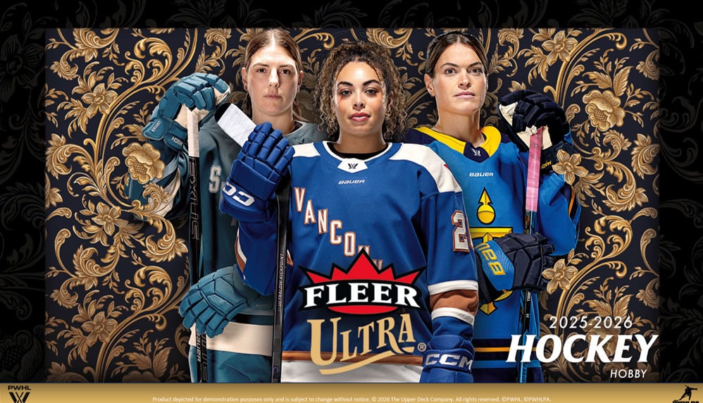 2025-26 Upper Deck Fleer Ultra PWHL Hockey Hobby Box (Pre-Order)