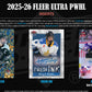 2025-26 Upper Deck Fleer Ultra PWHL Hockey Hobby Box (Pre-Order)