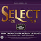 2025-26 Panini Select Road to the FIFA World Cup Soccer International Hobby Box