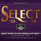 2025-26 Panini Select Road to the FIFA World Cup Soccer Hobby Box