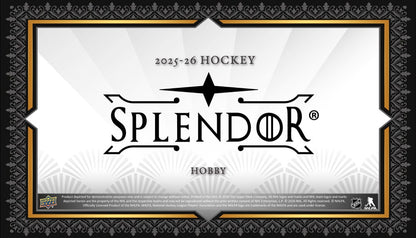 2025-26 Upper Deck Splendor Hockey Hobby Box (Pre-Order)