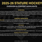 2025-26 Upper Deck Stature Hockey Hobby Box (Pre-Order)